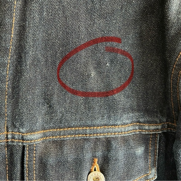 UB901 Denim Jacket - 14.5oz Indigo Selvedge - Picture 9 of 9